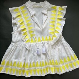 MARIE OLIVER Embroidered Top